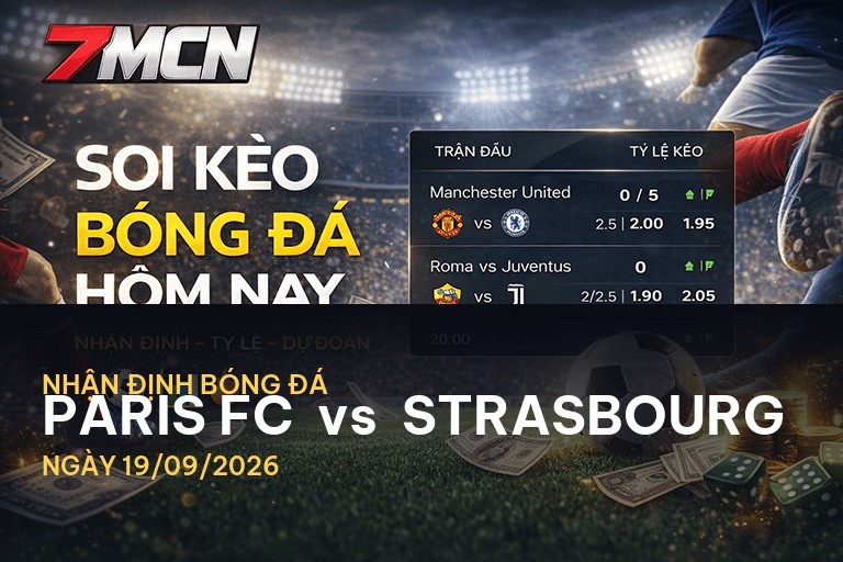 Nhận định bóng đá: Paris FC vs Strasbourg – Cuộc chiến đầy kịch tính tại Ligue 1